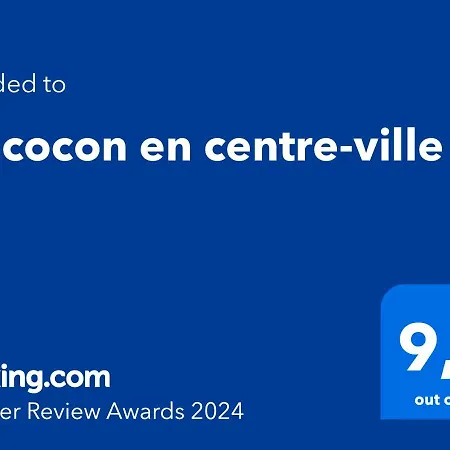 Apartamento Un Cocon En Centre-ville *